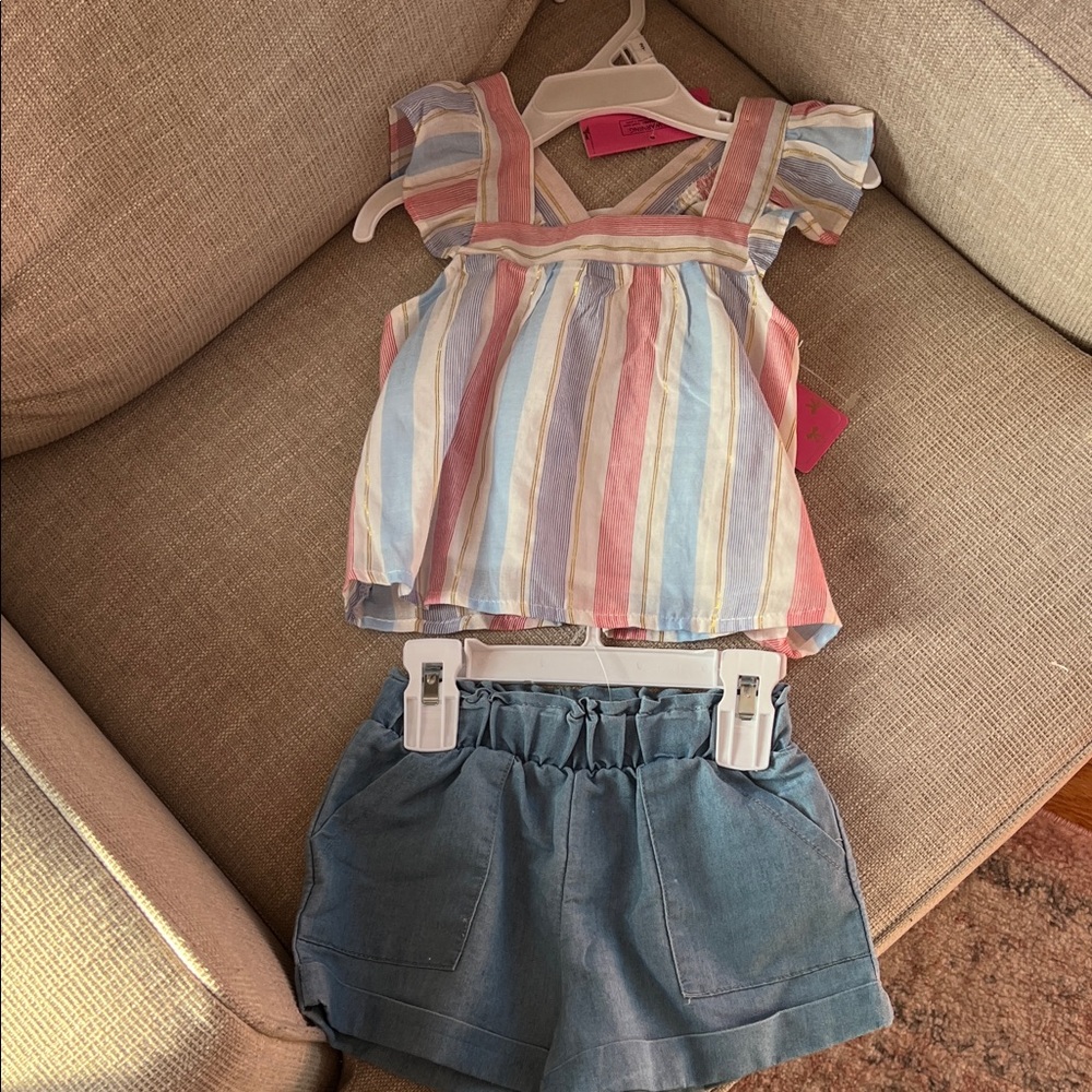 Striped Kids Matching Set